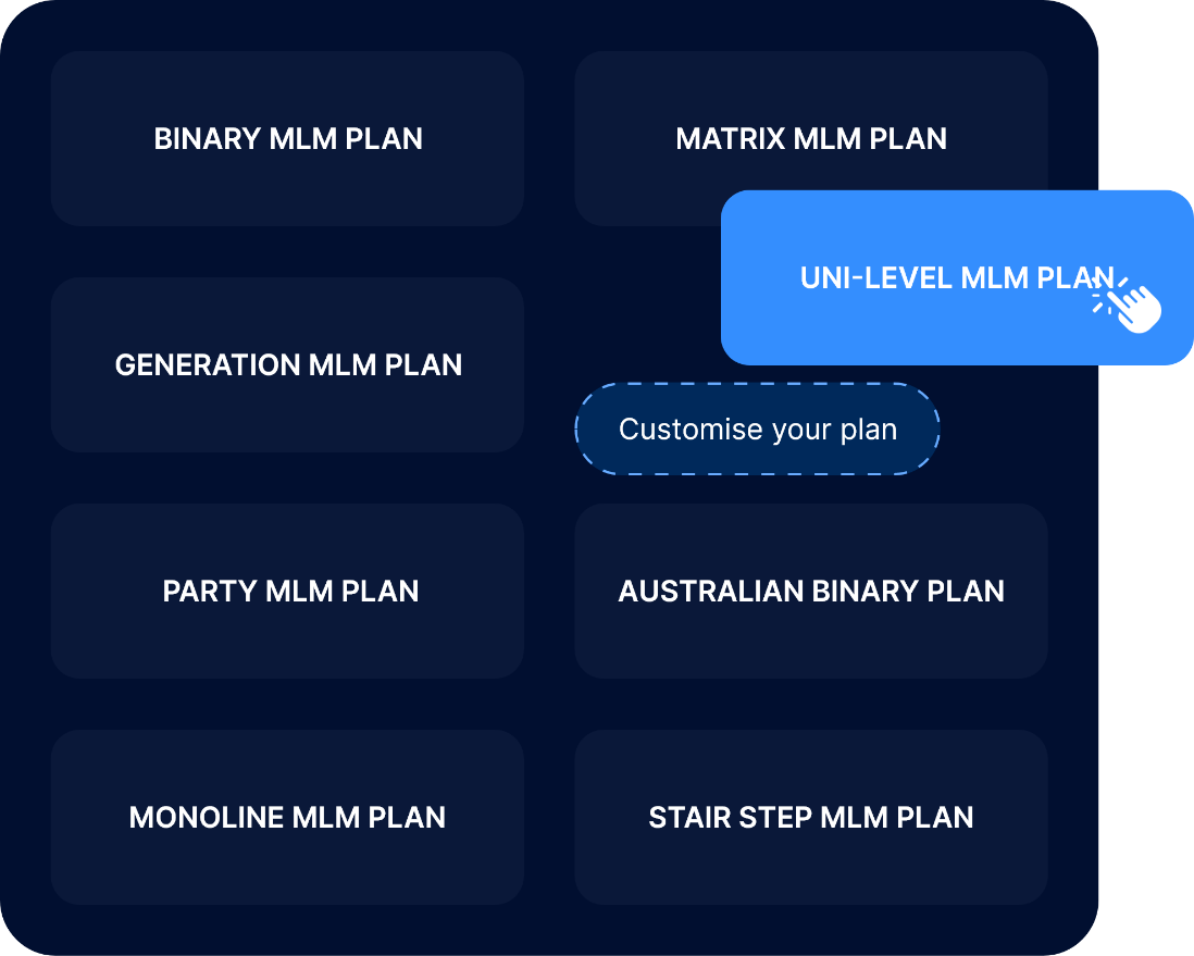 wide range of mlm plans